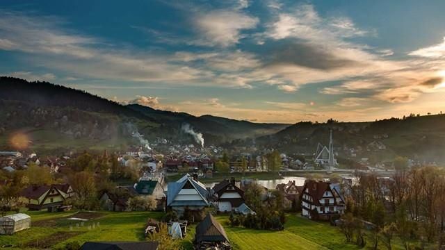 Проживание в семье Góralska Chata Pieniny Кросценко-17